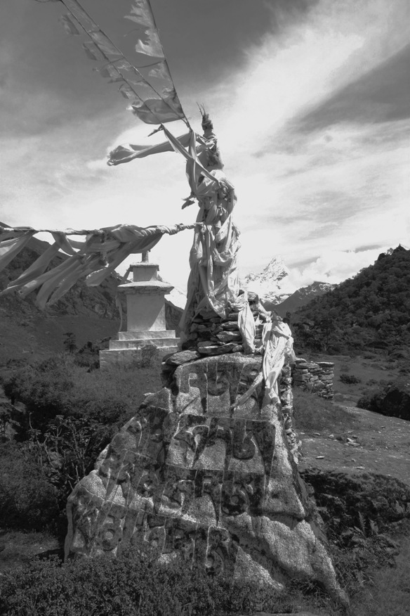 Along the Trail to Everest Base Camp